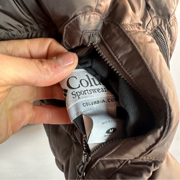 Columbia Titanium Down Brown Puffer Vest - Picture 3 of 4